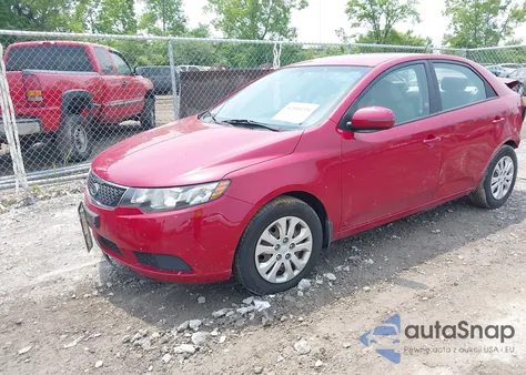2013 Kia Forte Ex z USA, uszkodzony, nr VIN KNAFU4A2XD5715136